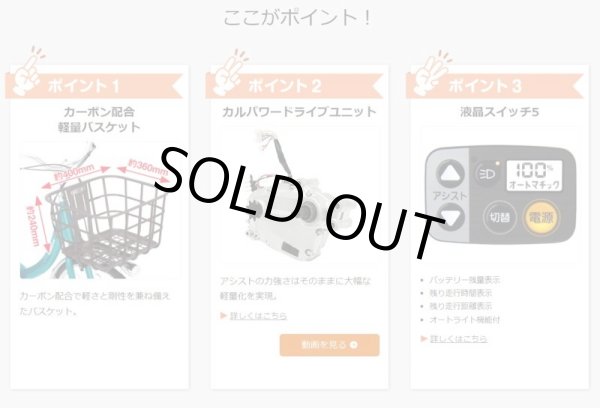 画像3: 電動自転車 パナソニック ビビ・SL・20(VIVI SL 20) 8.0Ah 20インチ BE-FSL031 自社便送料無料(地域限定) (3)