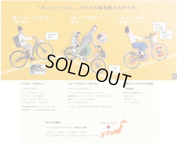 画像4: 電動自転車 子供乗せ ブリヂストン bikke MOB dd(ビッケモブdd） 14.3Ah_F24R20インチ 型式BM0B40 完全組立  自社便エリア送料無料（地域限定） (4)