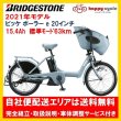 画像1: 電動自転車 子供乗せ ブリヂストン bikke POLAR (ビッケポーラー e） 15.4Ah 20インチ 2020年 完全組立 自社便エリア送料無料（地域限定） (1)