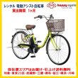 画像1: 電動自転車 レンタル 1ヶ月 パナソニック VIVI SX（ビビ SX）26型 8.0Ah 26インチ 自社便エリア対象（送料無料） (1)