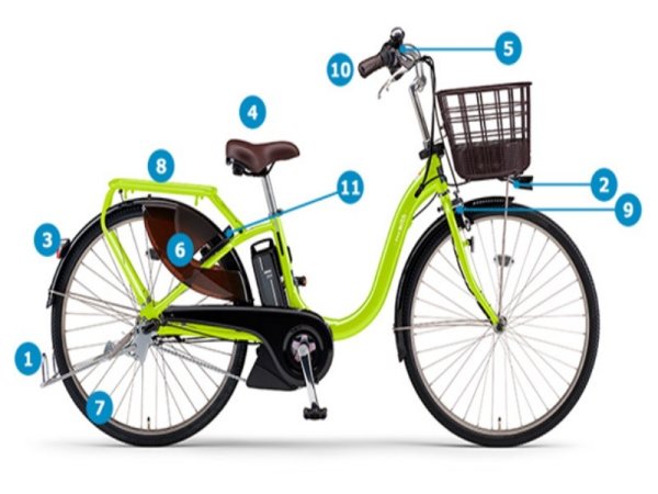 画像2: 電動自転車 レンタル 6ヶ月 ヤマハ PAS With(パスウィズ)12.3Ah 26インチ 自社便エリア対象(送料無料) (2)